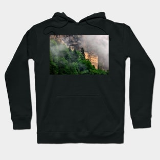 Sumela monastery in the clouds Hoodie